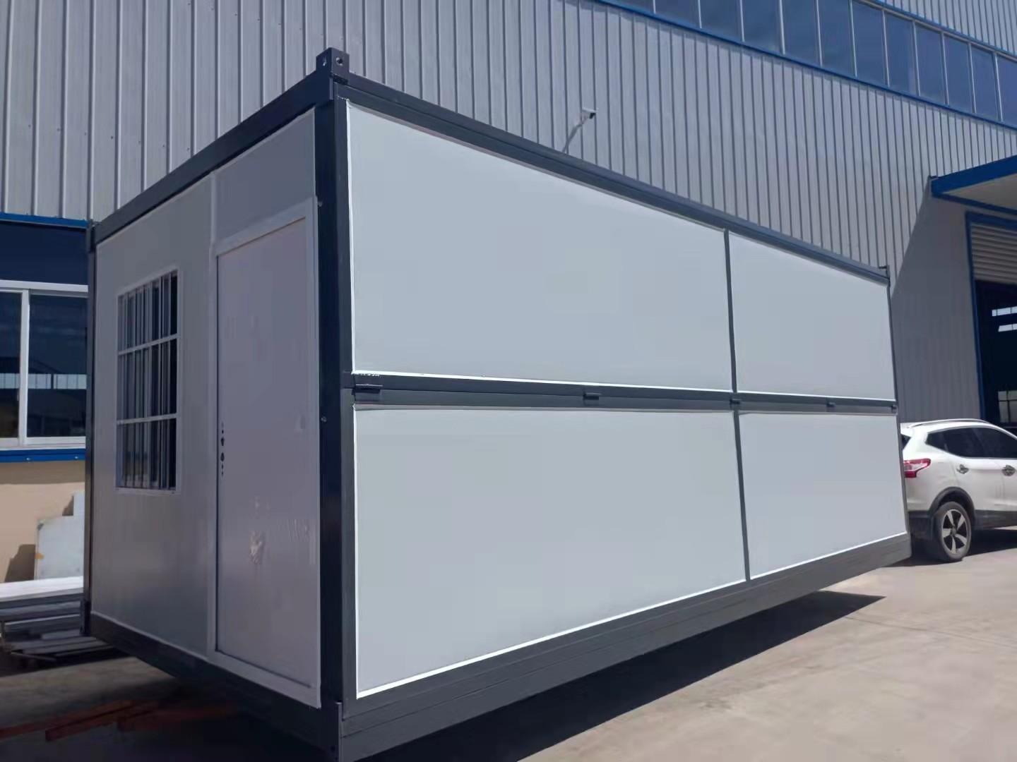 Flat Pack Foldable Mobile Container House 20ft Mini Prefab Homes Waterproof