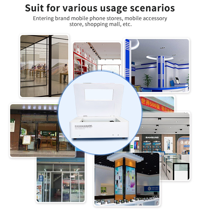 Nano Hydrogel TPU Screen Protector Laser Cutting Machine For Explosion Proof Protective Film