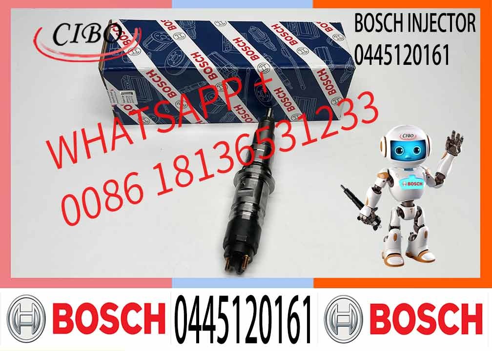 Hot-selling 0445120161 Common Rail Injector 0445120161 New Diesel Injector 0445120161 For CUMMINS Vehicles Engine Parts
