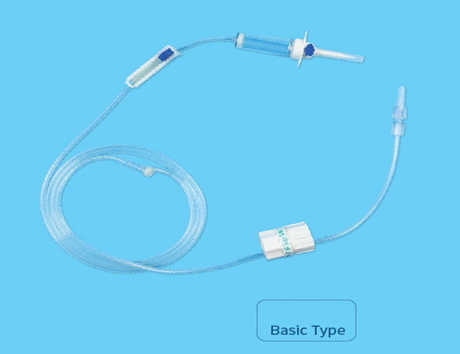 Flow Rate Setting Adjustable Disposable Infusion Set EO Sterilization