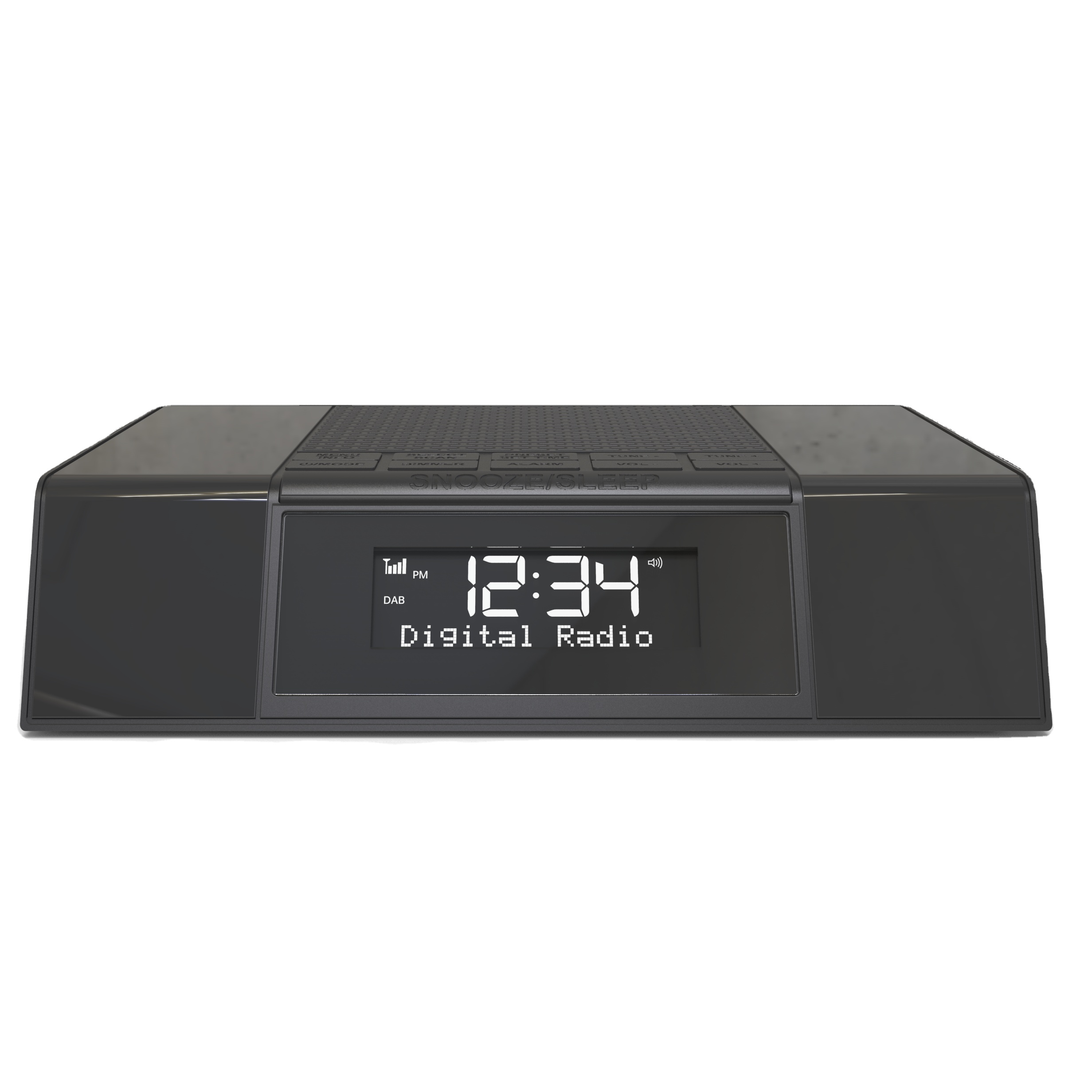 Stay Connected with Digital FM.DAB Display Clock and Built-in Speaker Anytime Anywhere