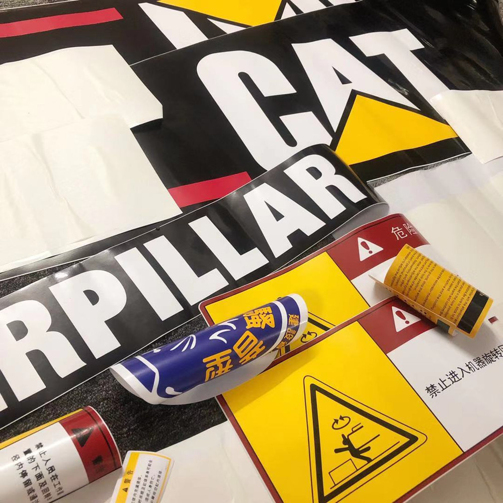 Vehicle Mark Tags Excavator Accessories For erpillar E320C/D Kohis Carter 320