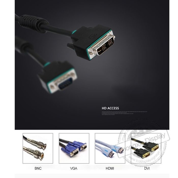 55 Inch Samsung 3.5mm Bezel Video Wall LCD Panel for High Definition Display