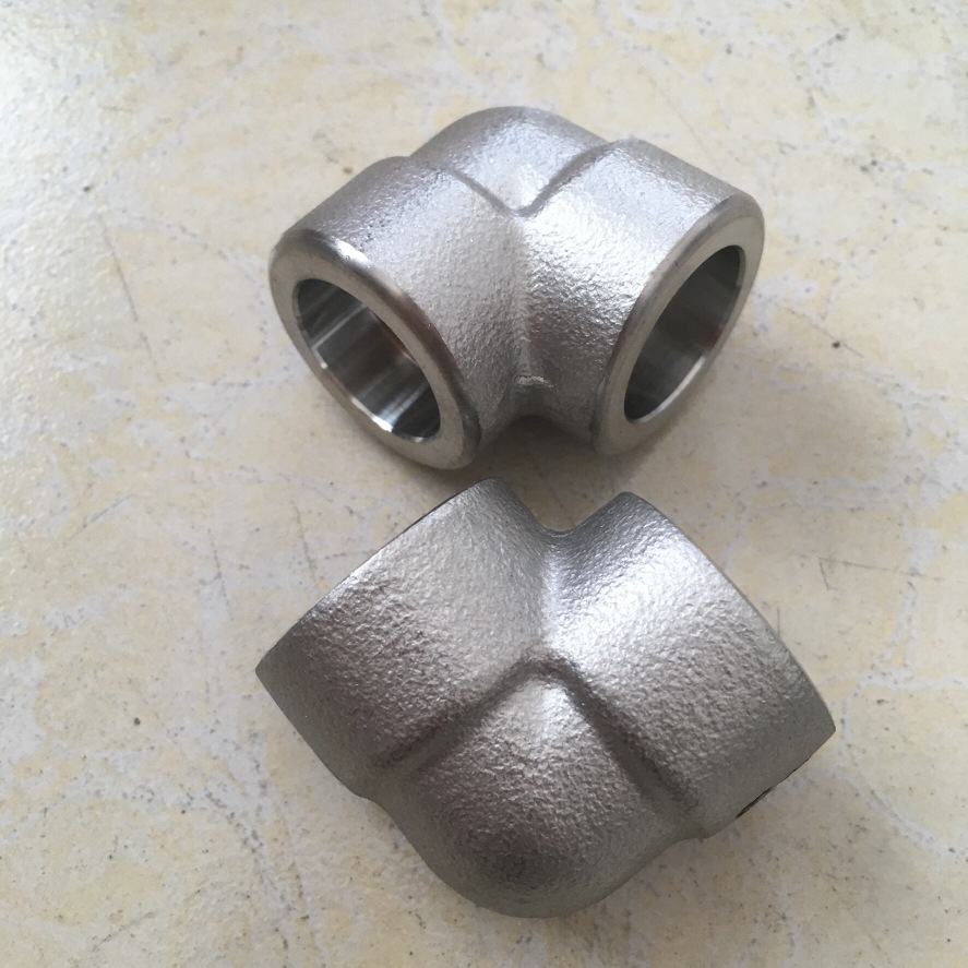 NXF ASTM B574,ASTM B619 Alloy C-4 /UNS N06455 DN6-1200 Pressure 3000-9000lb 90 Degree Socket Welding Elbow