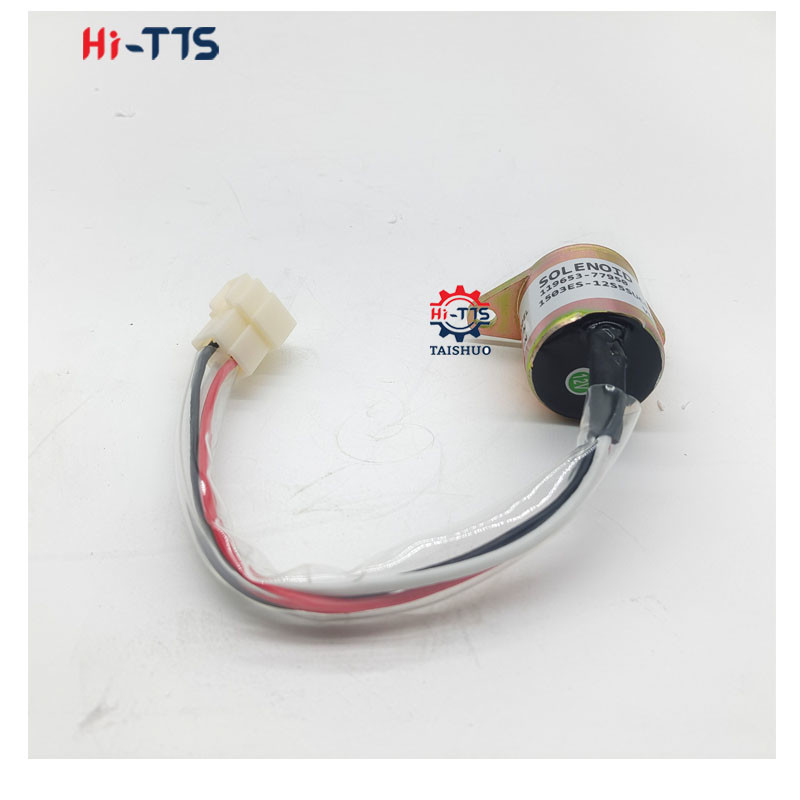 119653-77950 1503ES-12S5SUC5S Stop Solenoid Valve 12V for Engine 4TNV88 4TNV94 4TNV106