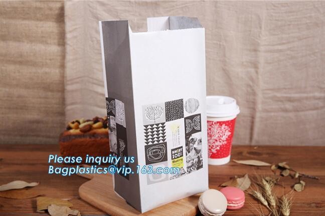 shopper carrier, pac Design Eco-friendly Plastic Bakery Bags Clear Wedding Cake Pastry Cupcake Slice Bread Packaging Bag