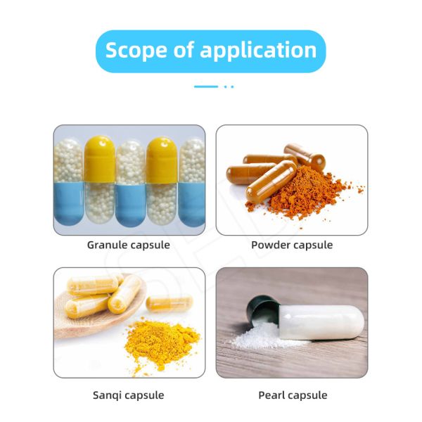 Automatic Pill Industrial Capsule Filling Machine With Intermittent Operation