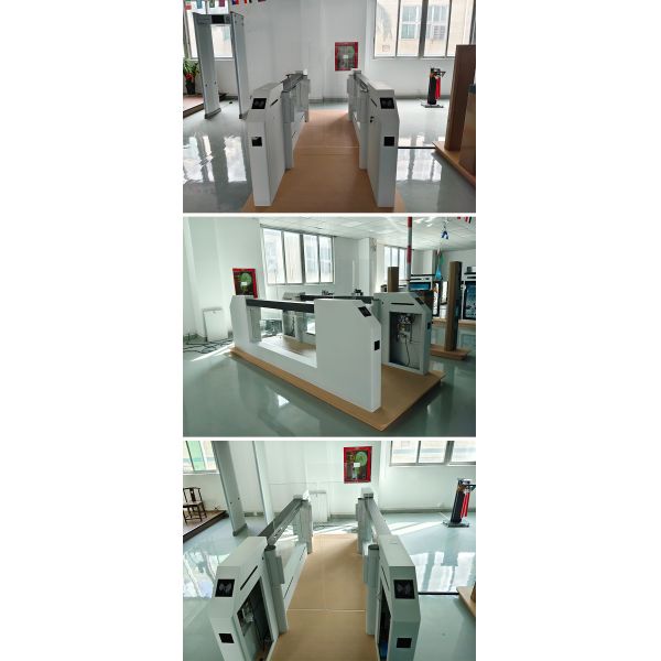 A/B Turnstile Gate Access Control Anti Tailgating Anti Pinch For Unattended Entry