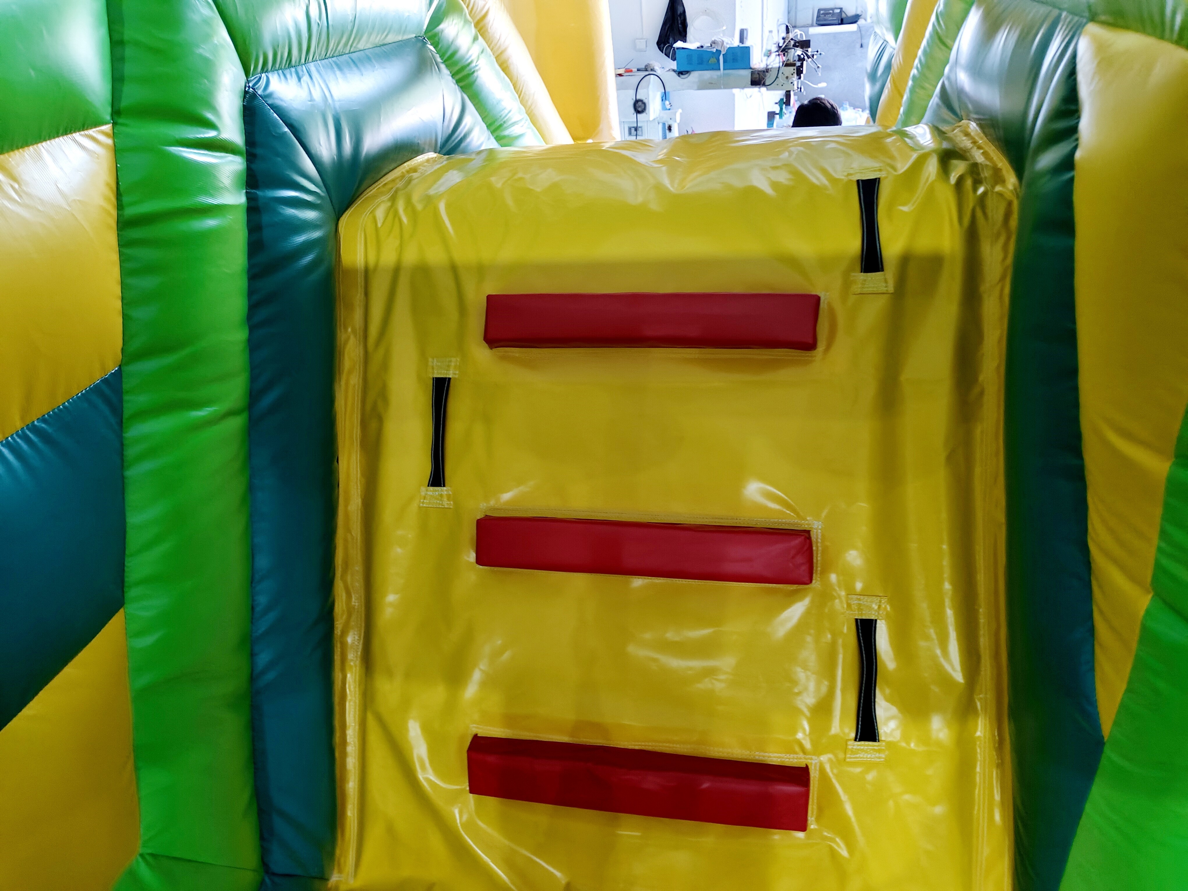 Commercial Grade Outdoor Inflatable Combo Zoo Giraffe Inflatable Bounce House With Slide Funny Jumping Castle