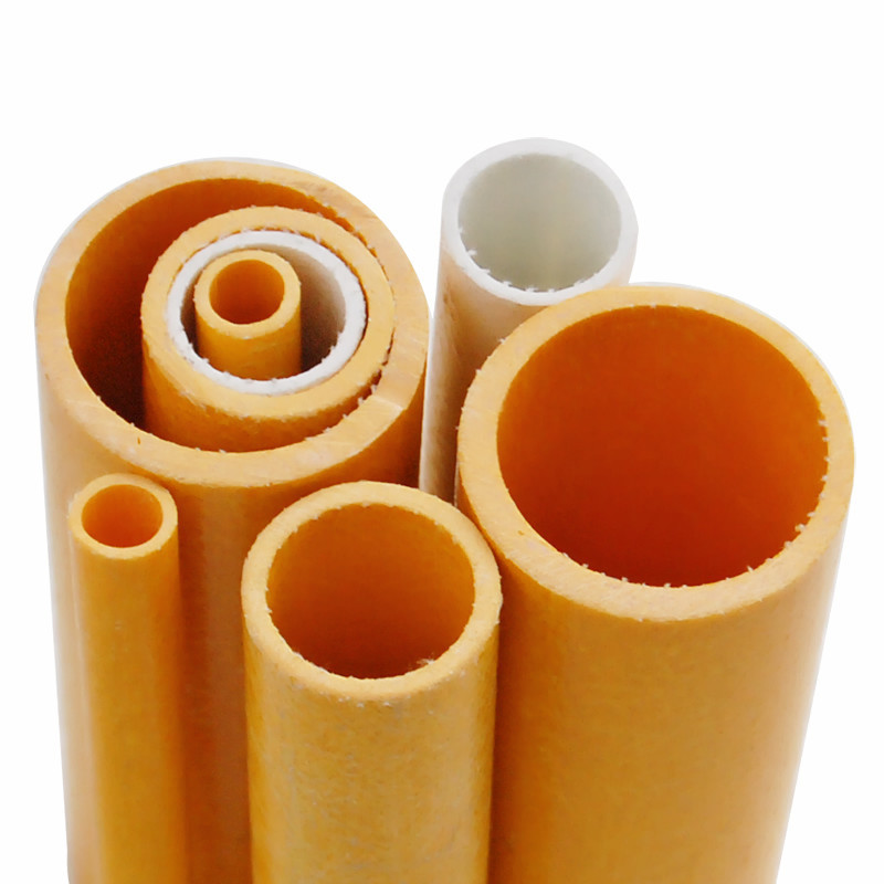 Agriculture Pultruded Fiber Reinforced Plastic Pipe White Blue High Strength