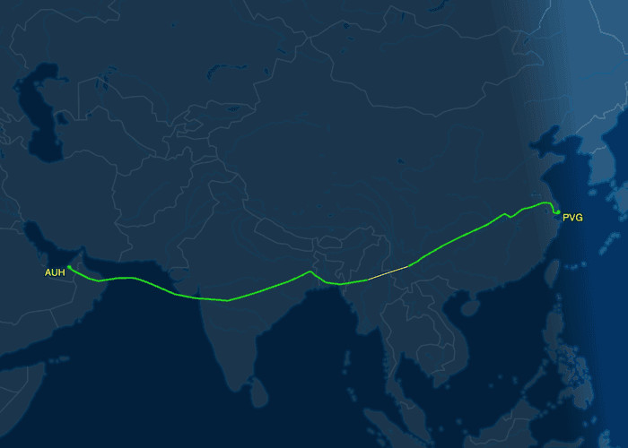Global Air Freight Shipping Services China To Abu Dhabi Network Goods Tracking