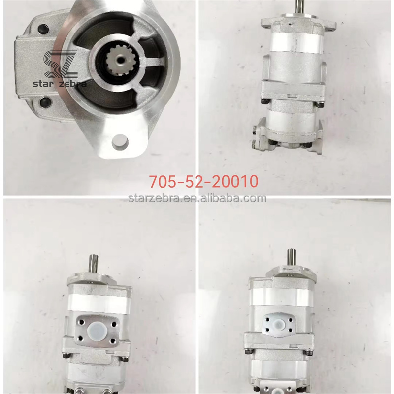 Hydraulic Pump Gear Pump for PC Komatsu Excavator Pc60-1 Pw60-1 705-52-20010 Construction Works