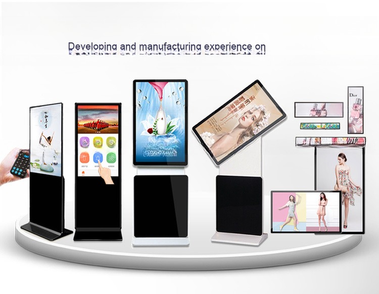 49" inch indoor digital movie signage LCD advertising TV with wall mount