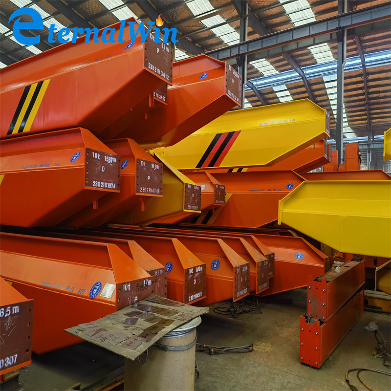 Adjustable Speed And Lift Height Single Girder Electric Overhead Crane
