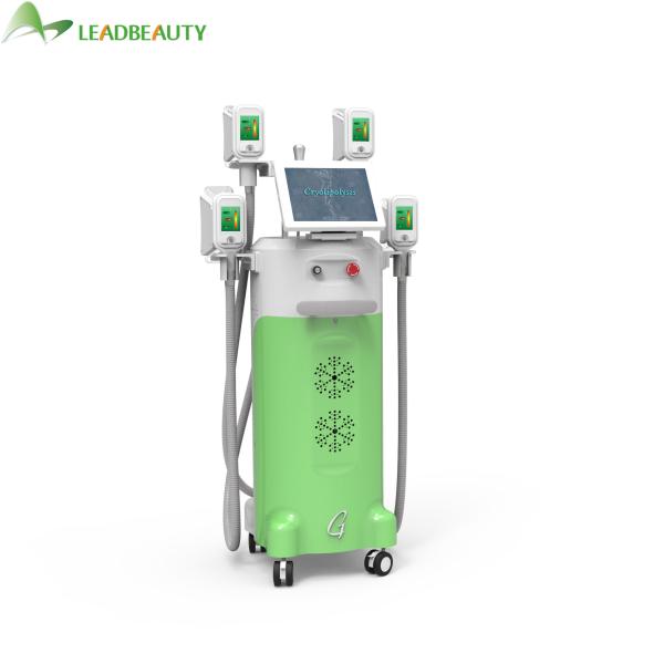 Leadbeauty Best Selling 4 Handles Cryolipolysis Slimming Machine 12 inch touch