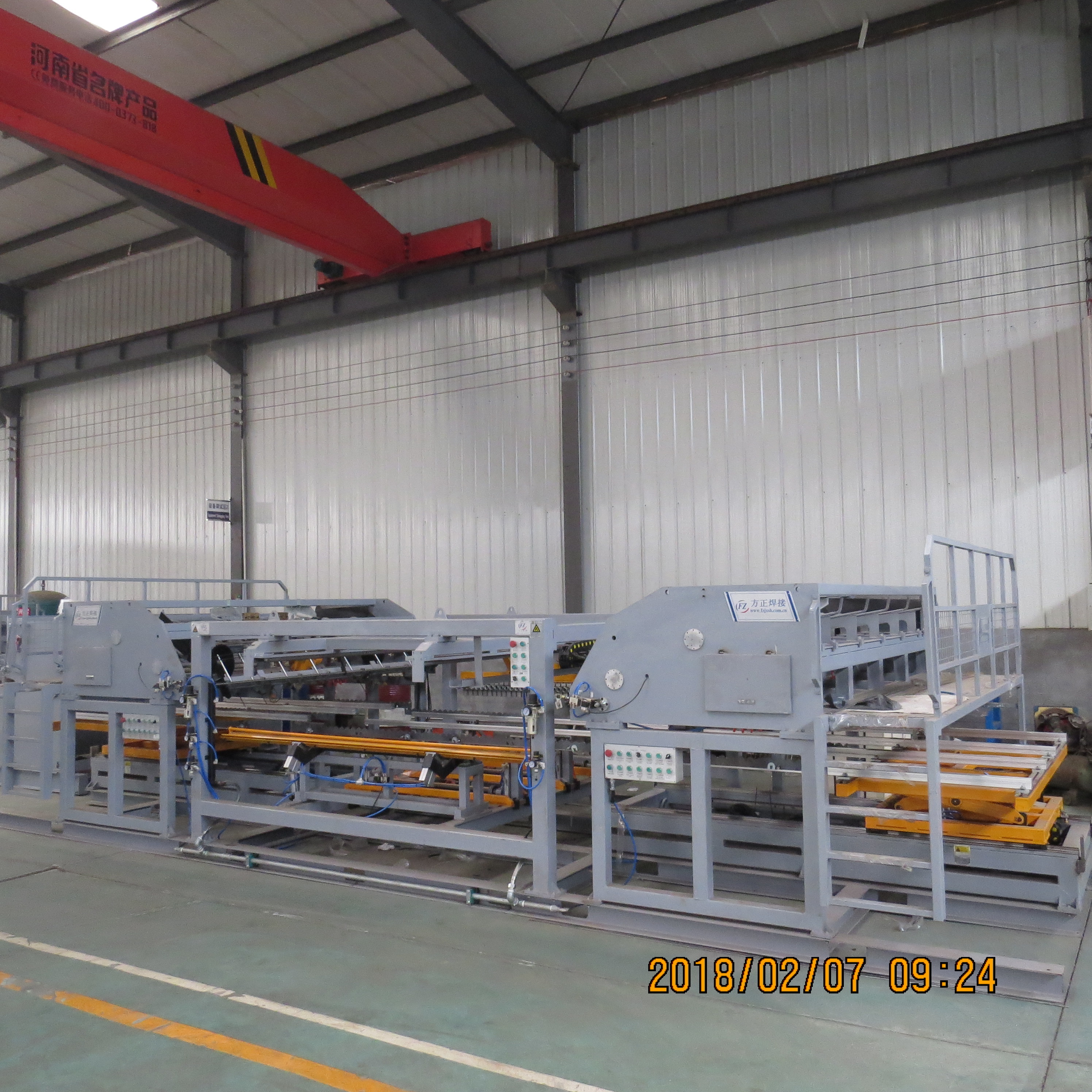 High Speed 60times/Min Fence Mesh Welding Machine Wire Diameter 6mm