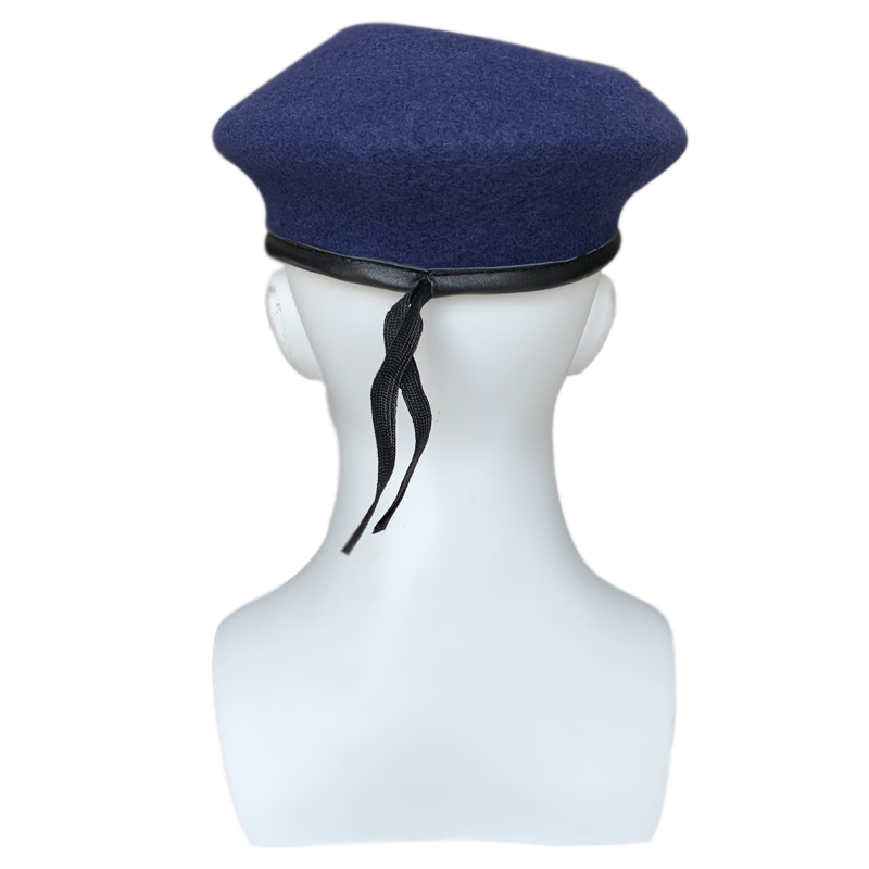 2 Eyelets Wool Beret Flat Top Painter Hat for All-Season and Environment Outdoor Wear