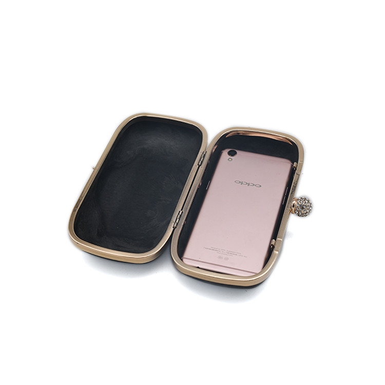 242g 190*98mm Classic Clamshell Clutch Frame For Thanksgiving Day Gift