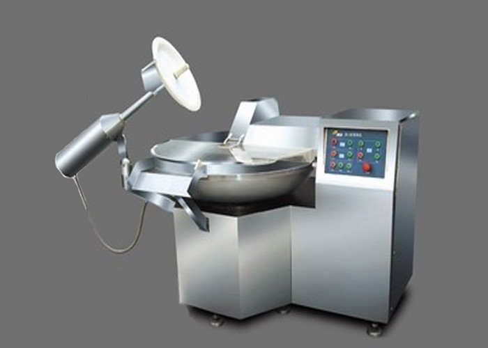 Meat Bowl Cutter Food Processing Equipment 17.6kw Stainless Steel Pot