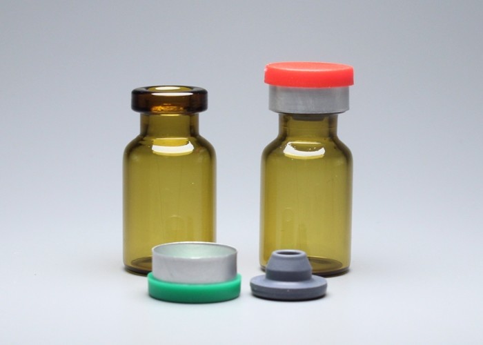 2ml Amber Low Borosilicate Glass Tube Vial Used For Injection