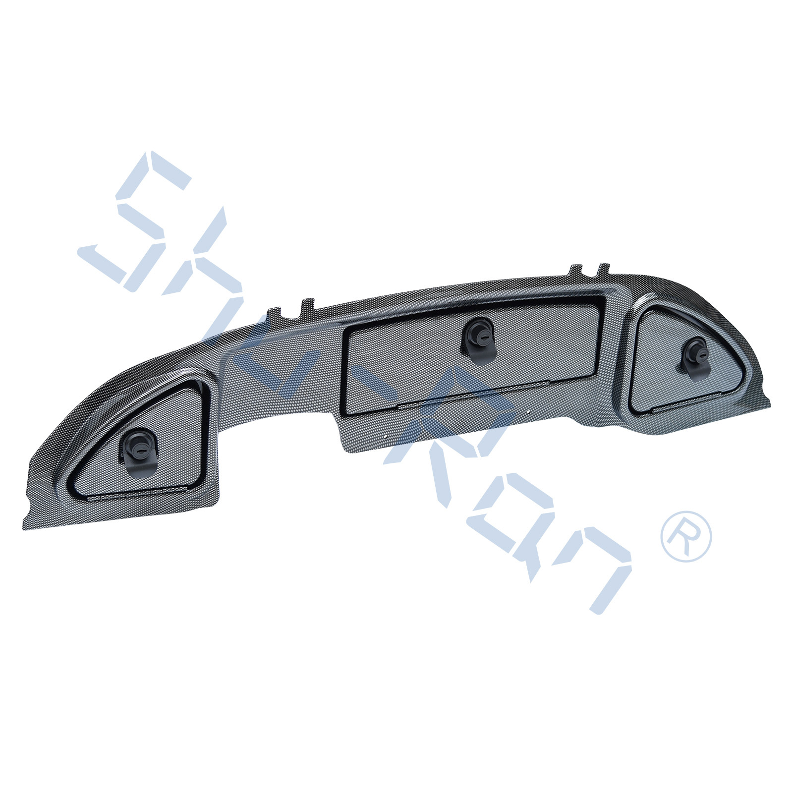 Club Car Precedent 2004-2008.5 Golf Cart Carbon Fiber Dashboard