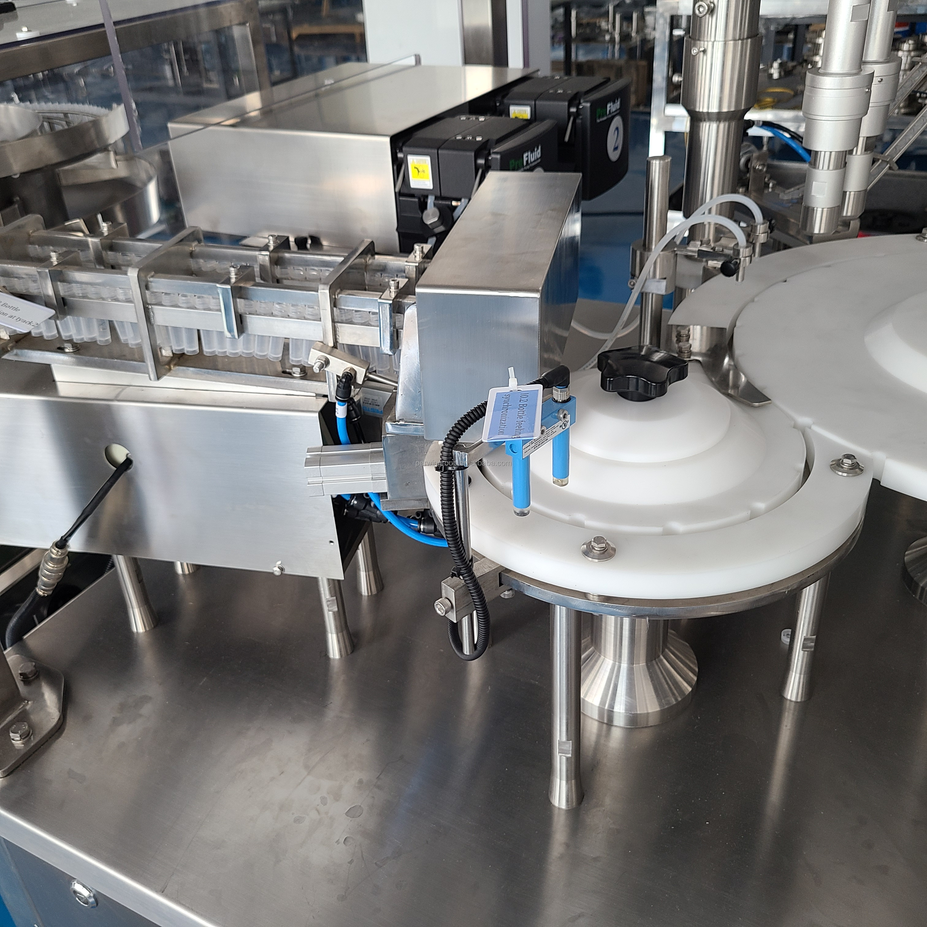 SUS316 4800BPH Blood Collection Tube Diagnostic Reagent Filling Line