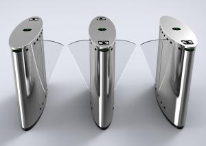 Buy cheap Customized Waist High Turnstile Entry System Gate SUS304 RS485 Communication product