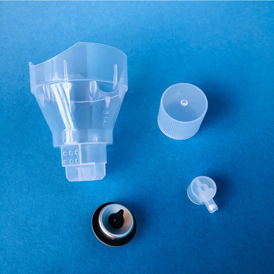 Anti Leaking Oxygen Spray Cap Aerosol Spray Nozzle And Mask Actuator