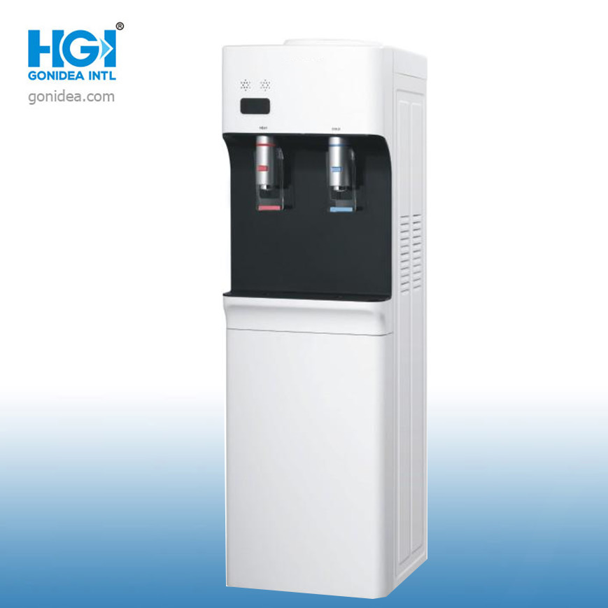 Blue Standing Bottom Load Tanks Hot & Cold Water Dispenser For Home