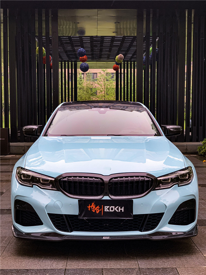 High Quality Dry Carbon Fiber G20 G28 320 325 330 Carbon Fiber Body Kit for BMW 3 Series Front Lip Rear Diffuser Spoiler