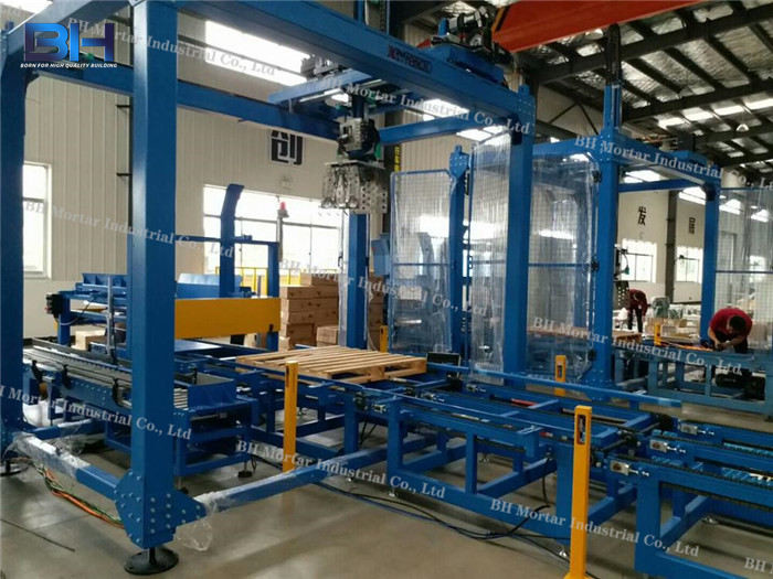 High Level Automatic Palletizer Machine High Speed With Touch Screen