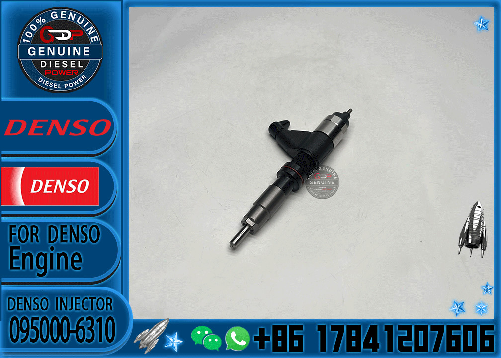 Brand New Fuel Injector 095000-6310 RE530362 Common Rail Injector 095000-6310 For Diesel Engine