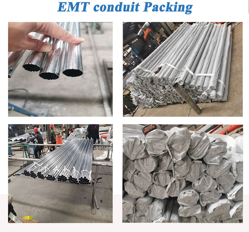 3 / 4 Inch IMC Conduit Pipe Electrical Hot Dipped Galvanized