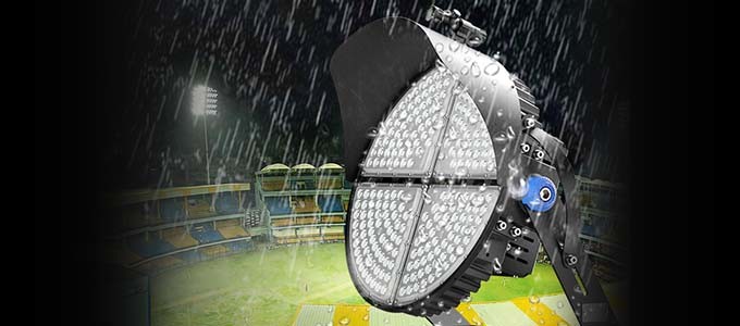 1000W Round Led Field Lights Sport Ra70 Portable Field Lights For Outdoor Stadium