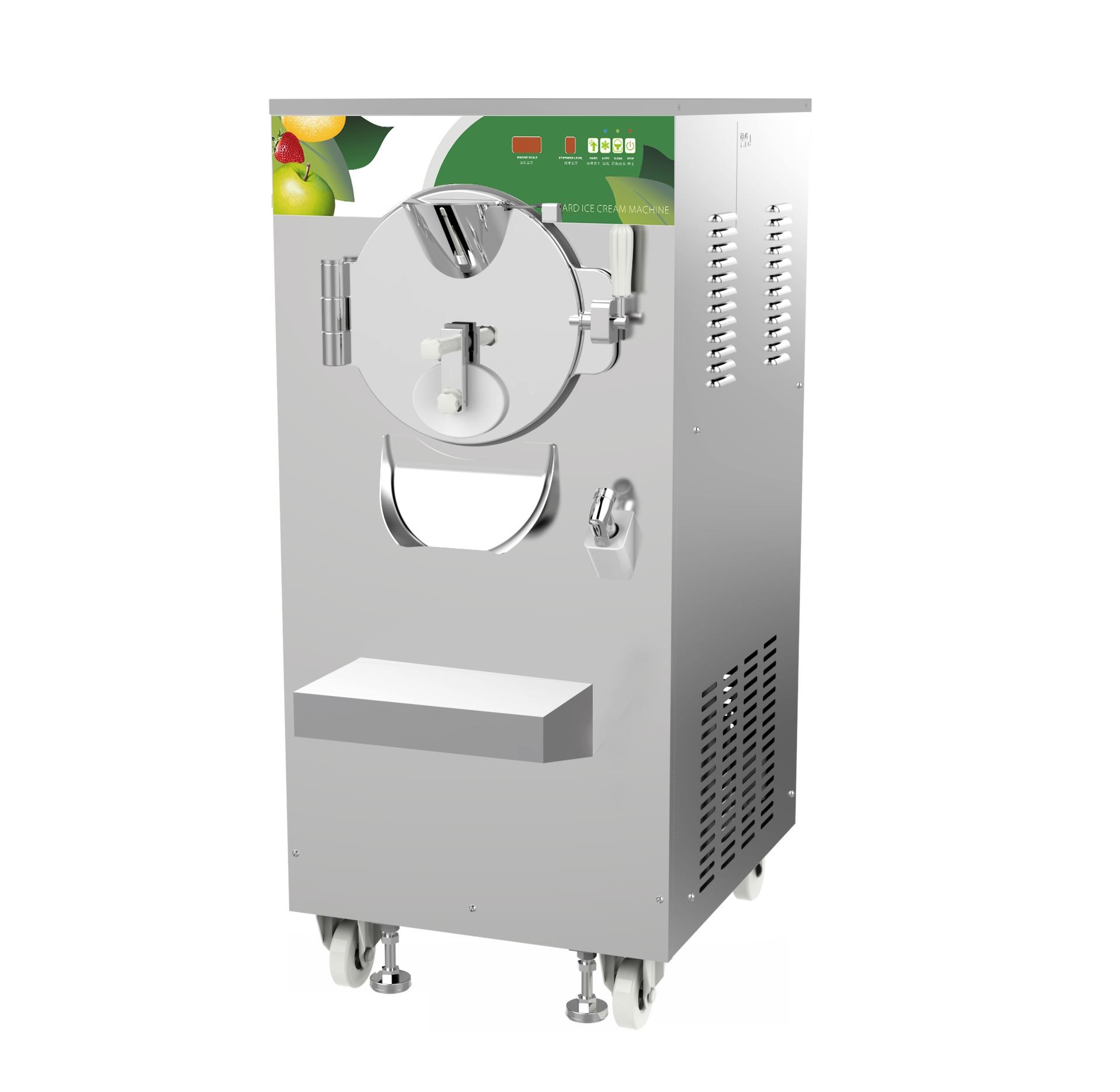 76L Per hour OceanPower OPH76 water cooling hard ice cream maker maquina de helado