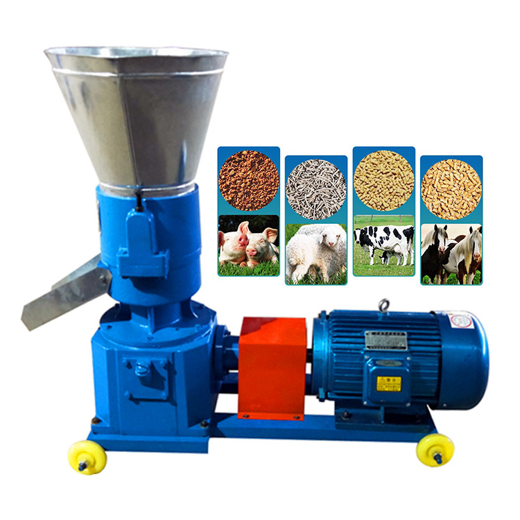 CE Manual Fish Feed Pellet Machine 350-450kg/H Cattle Feed Making Machine