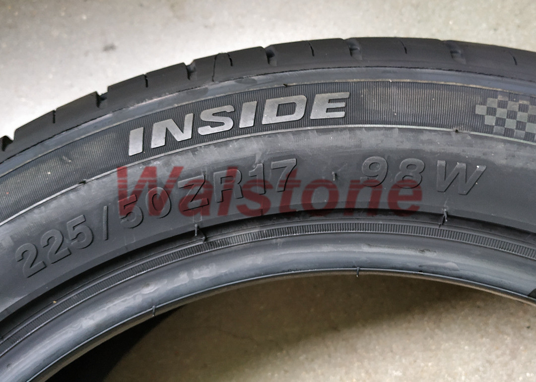 Asymmetric Tread Pattern Pcr Tyres 225/50ZR17 98W All Season Performance