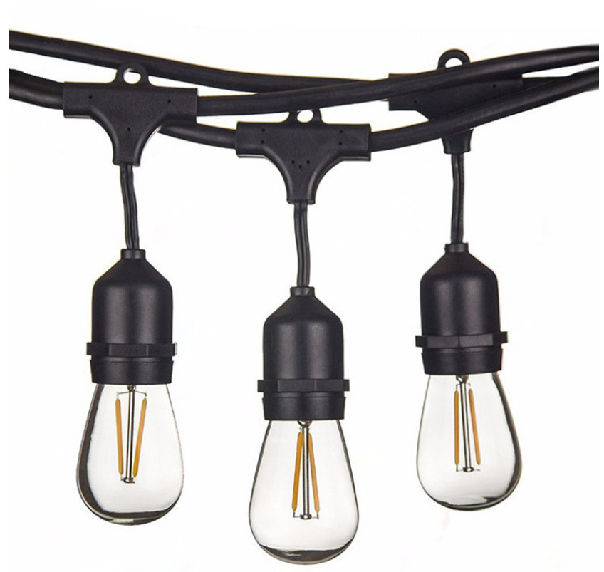 ST45 S14 LED String Bulb Edison Lights For Outdoor 220V 240V 2W 4W