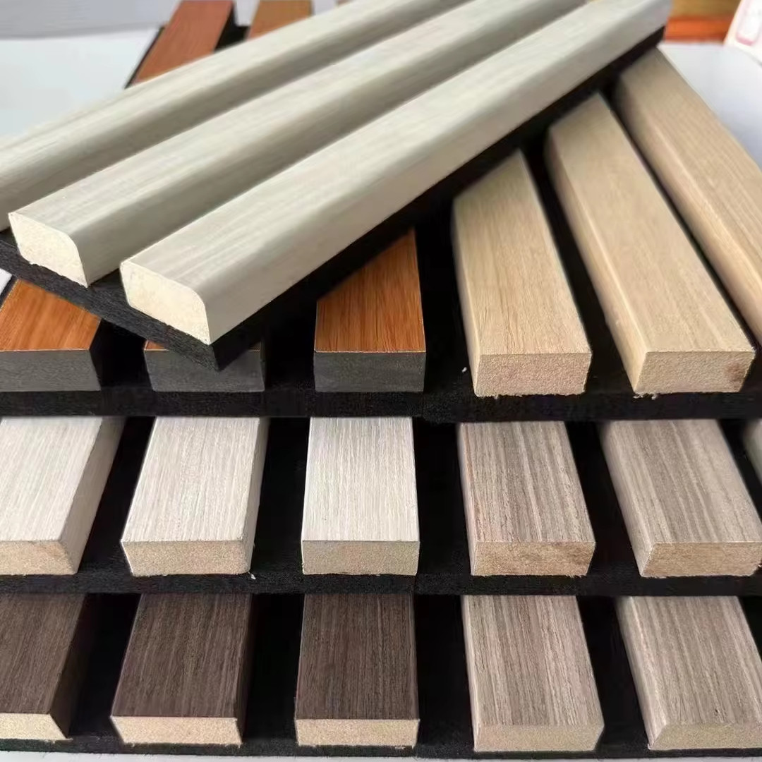 21mm Factory Direct Akupanel And PET Felt Backing MDF Wood Veneer Acoustic Panel For Wall Decoration
