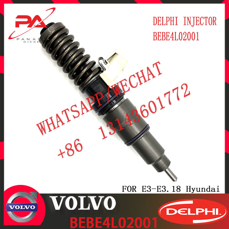 Diesel Engine Parts Fuel Injector 63229475 33800-82700 BEBE4L02001 BEBE4L02002 BEBE4L02102
