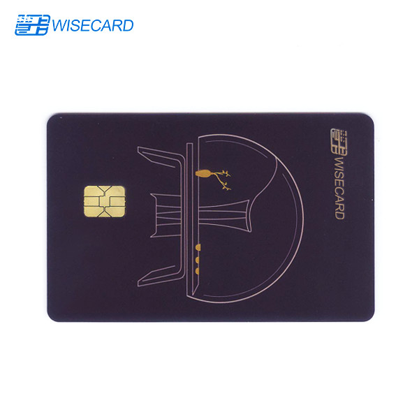 CMYK Offset ISO14443 PVC Business Cards CR80 NFC Embossed Business Card