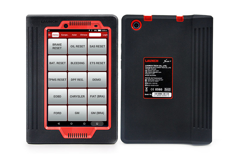 X431 V 8 inch LAUNCH X431 V 8 inch version Bluetooth/Wifi Full System Auto OBD2 Diagnostic Tool Multi-Language Online Up