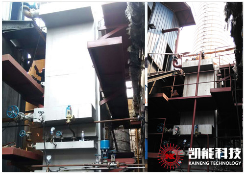 Exhaust Flue Gas Corking Furnace Waste Heat Boiler / Vertical Whrb Boiler