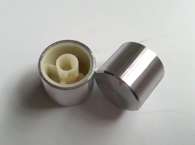 Guitar AMP Volume Knob  D15mm H10mm White Set Pointer knobs FR Guitar Amp Effect Pedal Cabinet