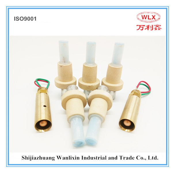Pt-Rh Expendable Immersion Thermocouple, Disposable Thermocouple