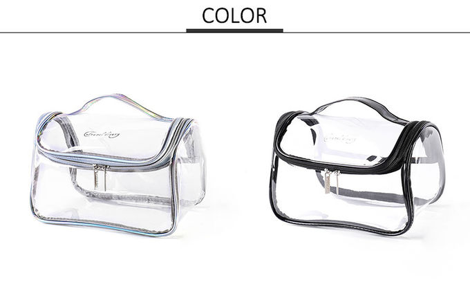 L22*D15*H14 Cm Leak Proof Pvc Makeup Toiletry Bag