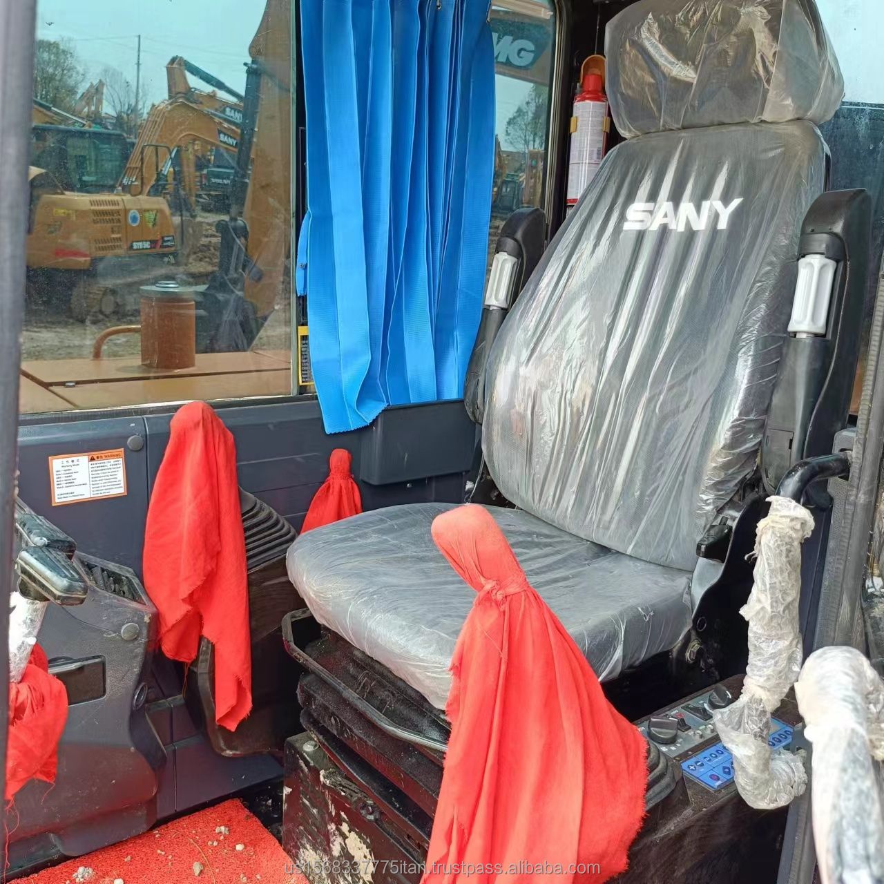 Used Sany SY60C Excavator with 0.28M³ Bucket Capacity and 6000 KG Machine Weight