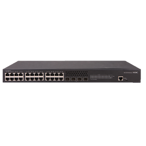 Enhanced Performance H3C S5130S-LI Series 10 Gigabit LS-5130S-28S-LI Switch with IRF2 Stacking