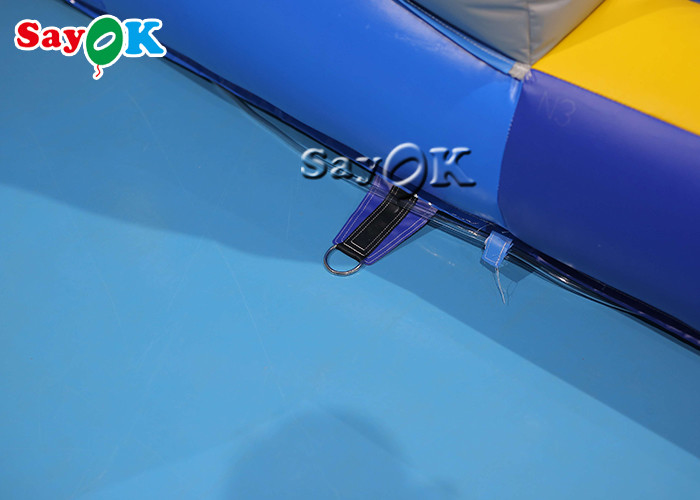 Inflatable Bouncy Slides Custom Backyard Robot Themed Inflatable Water Slide With Pool