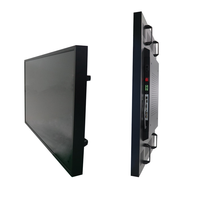 Slim Freestanding Digital Signage 49 Inch Rj45 Input